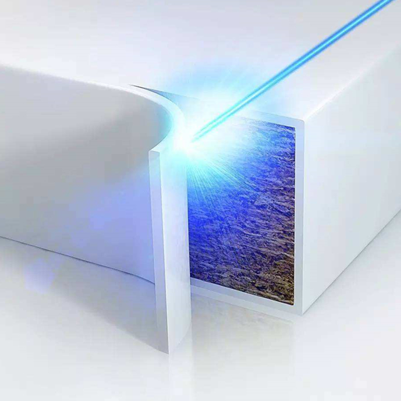 Technologie de bandes de chant à air chaud ou laser